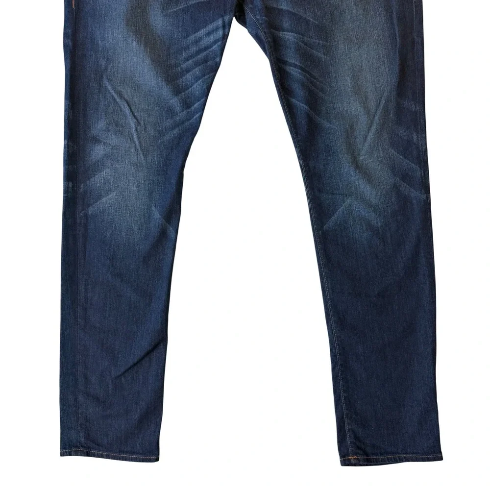 True Religion Rocco x Russell Westbrook Mens 44 Blue Relaxed Skinny Jeans